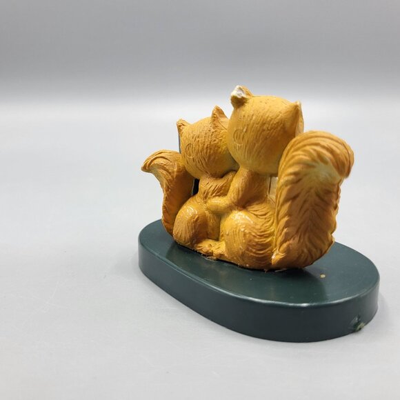 Vintage Kitsch Squirrel Figurine Pen Pencil Toothpick Holder Hong Kong *READ* - Picture 4 of 13